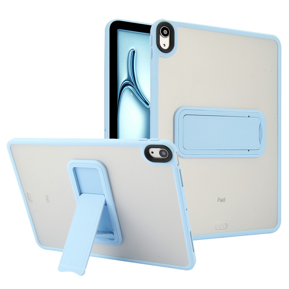 Tablet Case with Kickstand For iPad Air 11 (2025) / (2024) / Air (2022) /  (2020) / iPad Pro 11-inch (2018) TPU + PC Skin-Touch Cover - Baby Blue