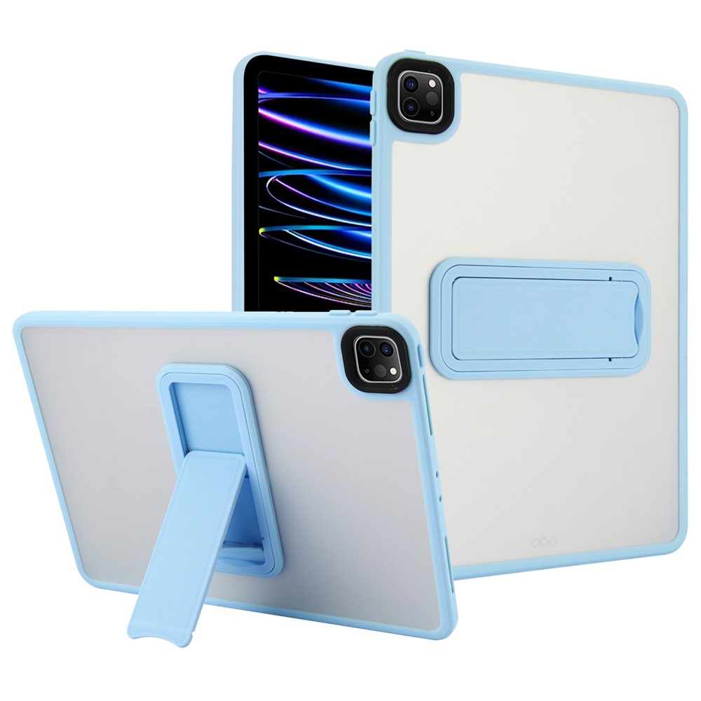 Tablet Case with Kickstand For iPad Pro 11 (2022) / (2021) / (2020) TPU + PC Skin-Touch Cover - Baby Blue