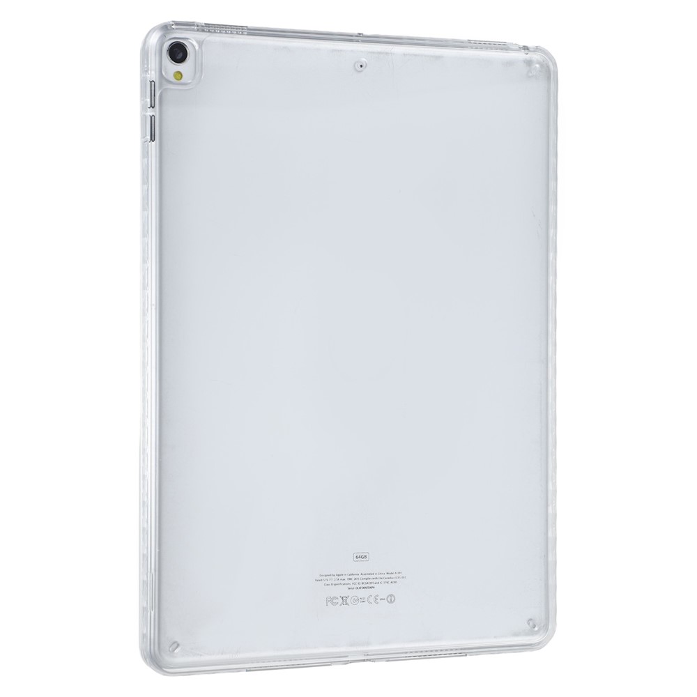 Tablet Case For iPad 10.2 (2021)  /  (2020)  /  (2019)  /  Air 10.5 inch (2019) Flexible TPU + Acrylic Shockproof Protective Cover - Transparent