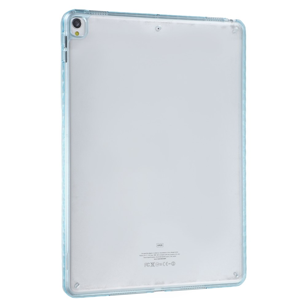 Tablet Case For iPad 10.2 (2021)  /  (2020)  /  (2019)  /  Air 10.5 inch (2019) Flexible TPU + Acrylic Shockproof Protective Cover - Baby Blue