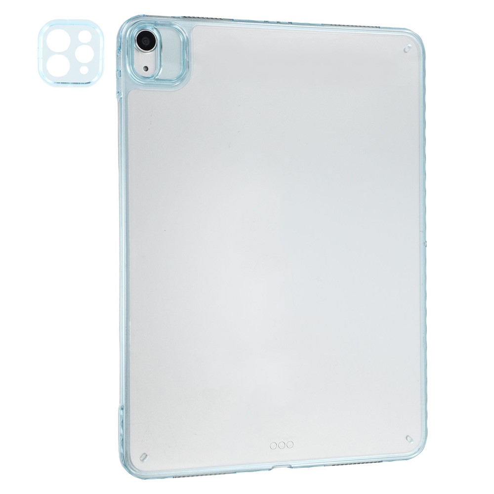 Tablet Case For iPad Air 11 (2025) / (2024) / Air (2022) / (2020) / Pro 11 (2022) TPU + Acrylic Shockproof Cover with Lens Frames - Baby Blue