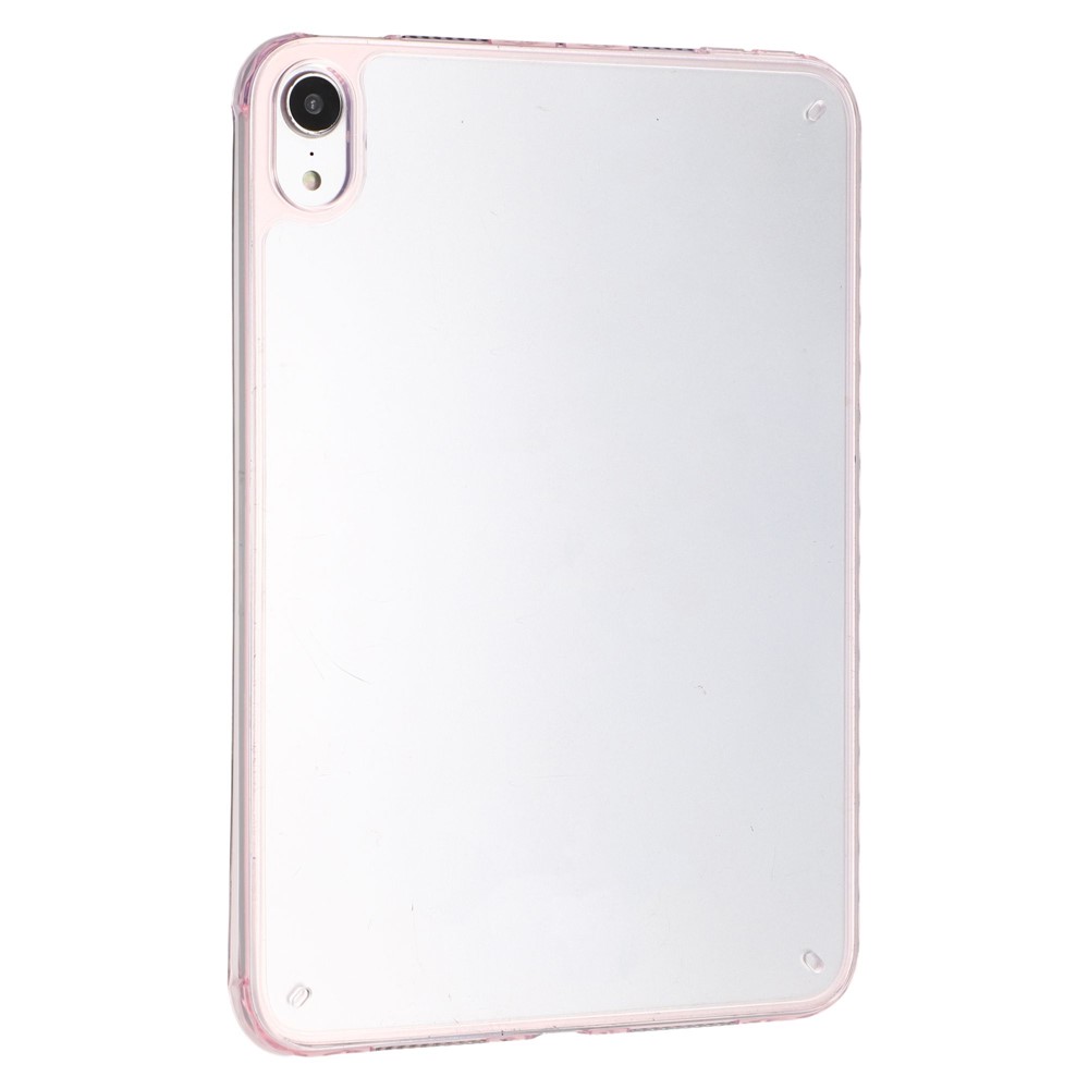 For iPad mini (2024)  /  (2021) Case Flexible TPU + Acrylic Tablet Shockproof Protective Cover - Pink
