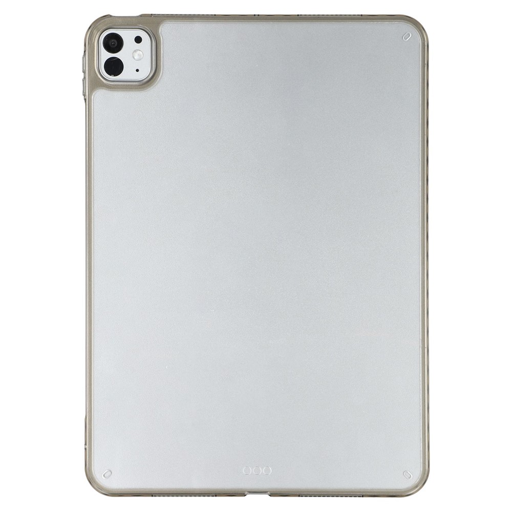 For iPad Pro 11 (2025) / 11 (2024) Case Flexible TPU + Acrylic Tablet Shockproof Protective Cover - Grey