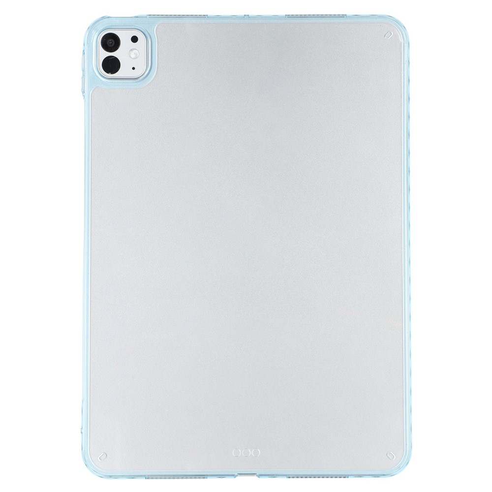 For iPad Pro 11 (2025) / 11 (2024) Case Flexible TPU + Acrylic Tablet Shockproof Protective Cover - Baby Blue