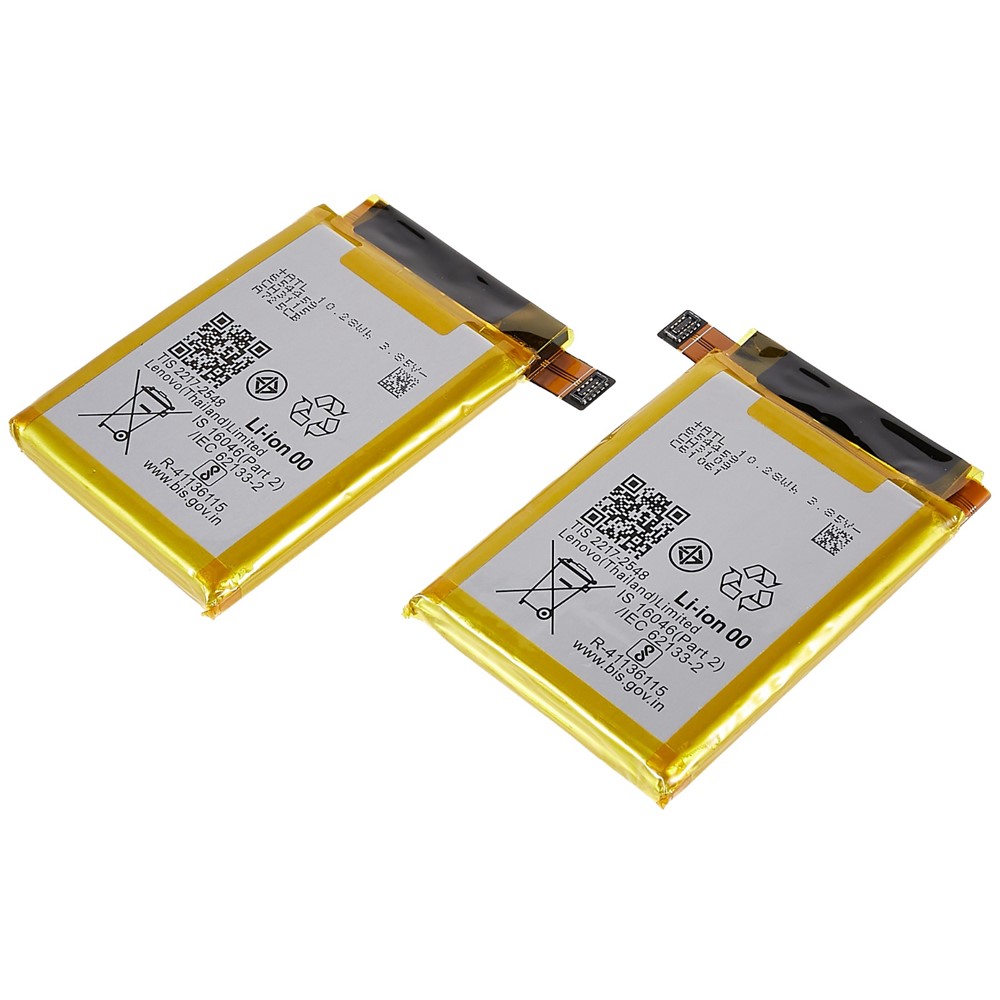 2Pcs / Set 3.85V 2600mAh Phone Battery BL316 / BL318 for Lenovo Legion 2 Pro 5G, Assembly Battery Replacement Part (With Logo)-3