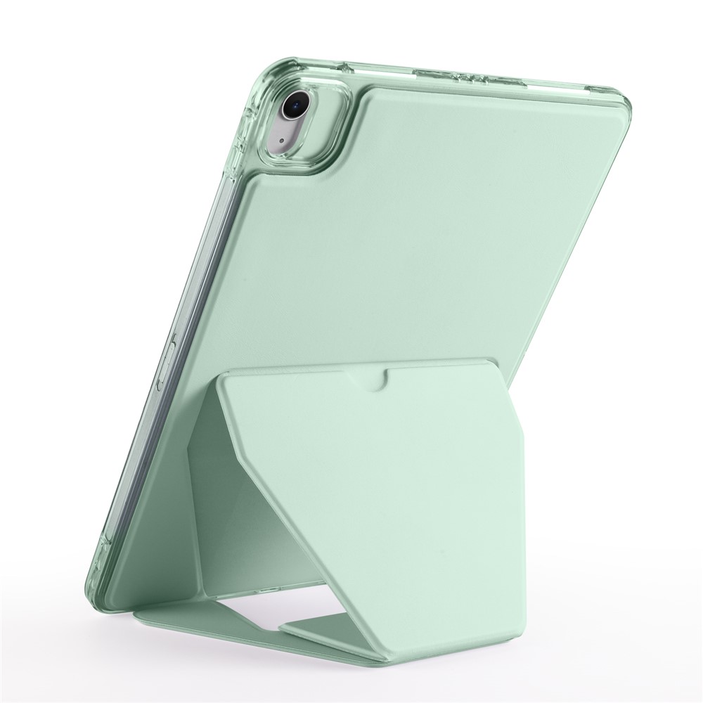 Tablet Case For iPad Air 11 (2025)  /  (2024)  /  Air (2022)  /  (2020)  /  Pro 11 (2022)  /  (2020)  /  (2018) TPU PU Leather Kickstand Cover - Green