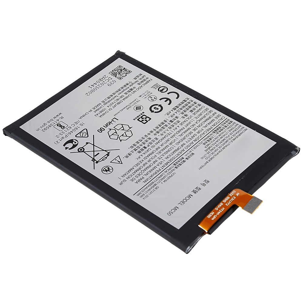 Per Motorola Moto G9 Potenza 3.87V 5640mah Batteria di Sostituzione Della Batteria Del Telefono ad Alta Capacità Batteria MC50