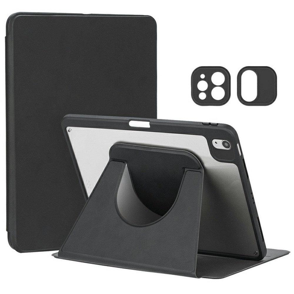 Tablet Case for iPad Air 11 (2025) / (2024) / Air (2022) / (2020) / Pro 11 (2022) / (2021) / (2020) / (2018) Protective Cover with Stand - Black