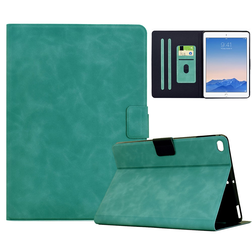 Tablet Case For iPad 9.7-inch (2018) / (2017) / Air 2 / Air (2013) PU Leather Cover with Card Slots - Baby Blue