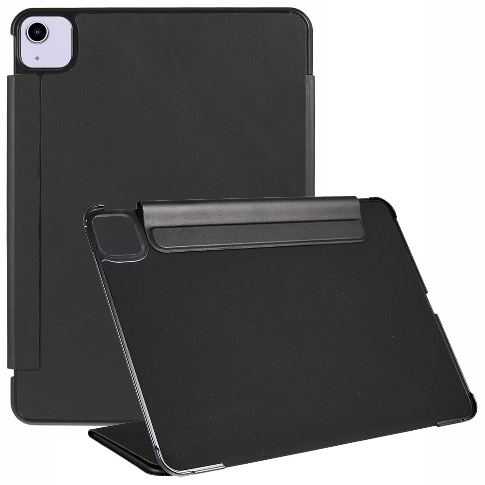 Tablet Case for iPad Air 11 (2025) / (2024) / Air (2022) / (2020) / Pro 11 (2023) / (2022) / (2021) / (2020) Y-Shape Stand Leather Cover Auto Wake / Sleep - Black