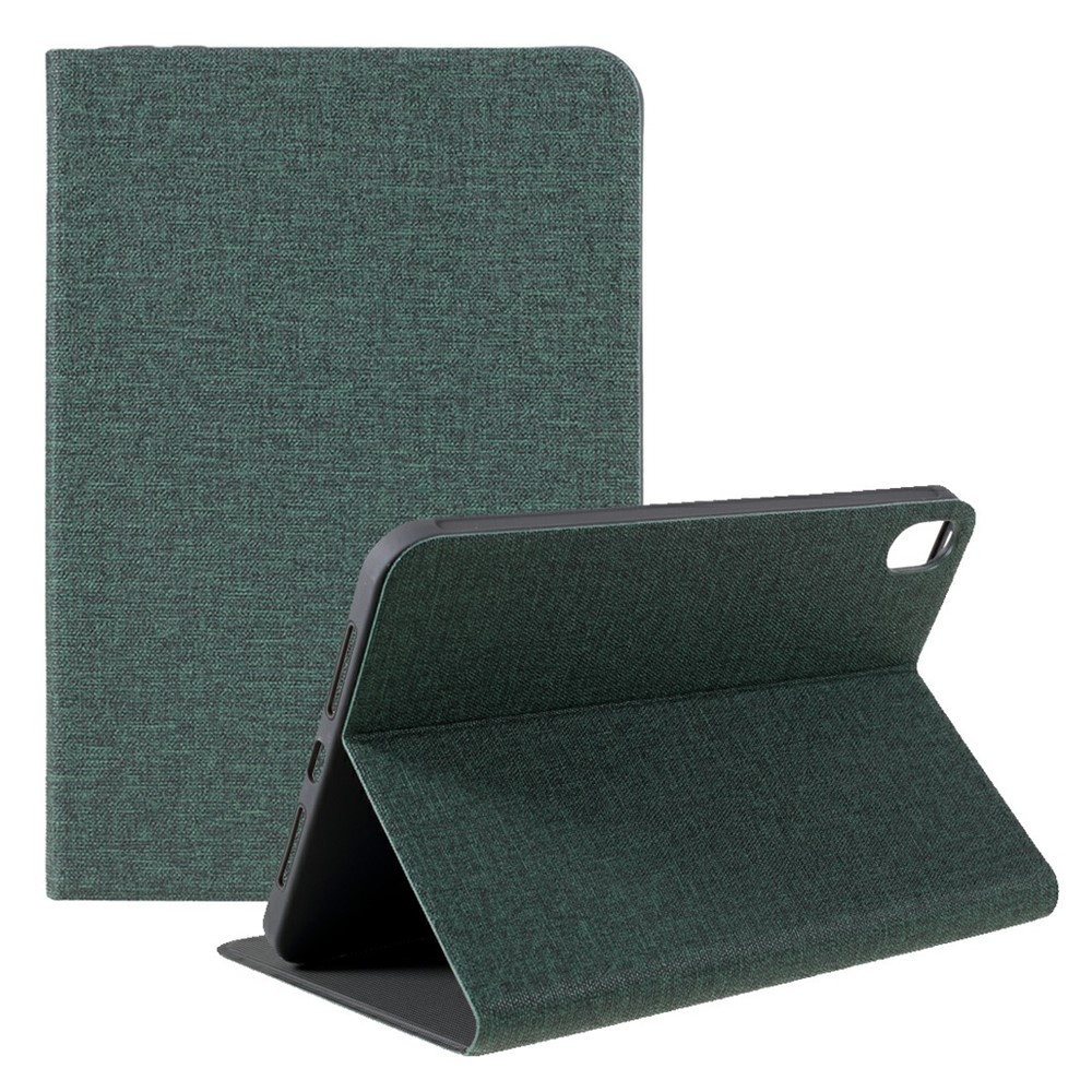 X-LEVEL For iPad (2025) / iPad 10.9 (2022) Case Cloth Texture Leather Tablet Cover - Green
