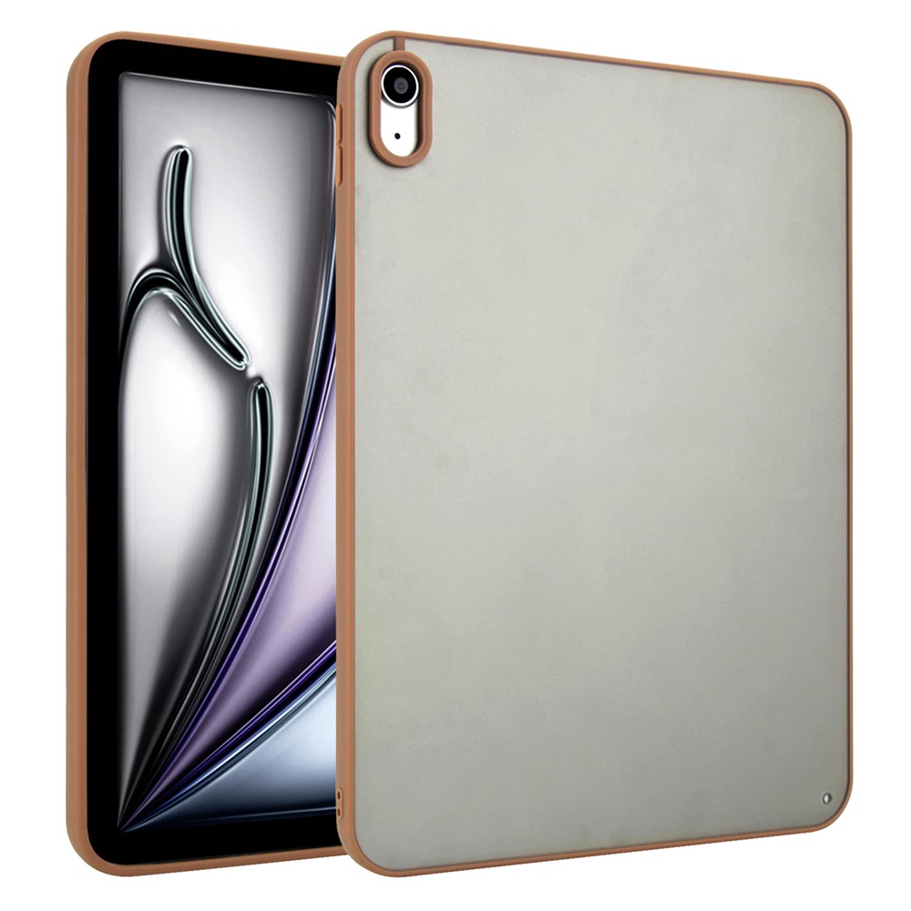 Tablet Case For iPad Air 11 (2025) / (2024) / Air (2022) / (2020) Skin Touch Matte Acrylic TPU Shockproof Cover - Desert Gold