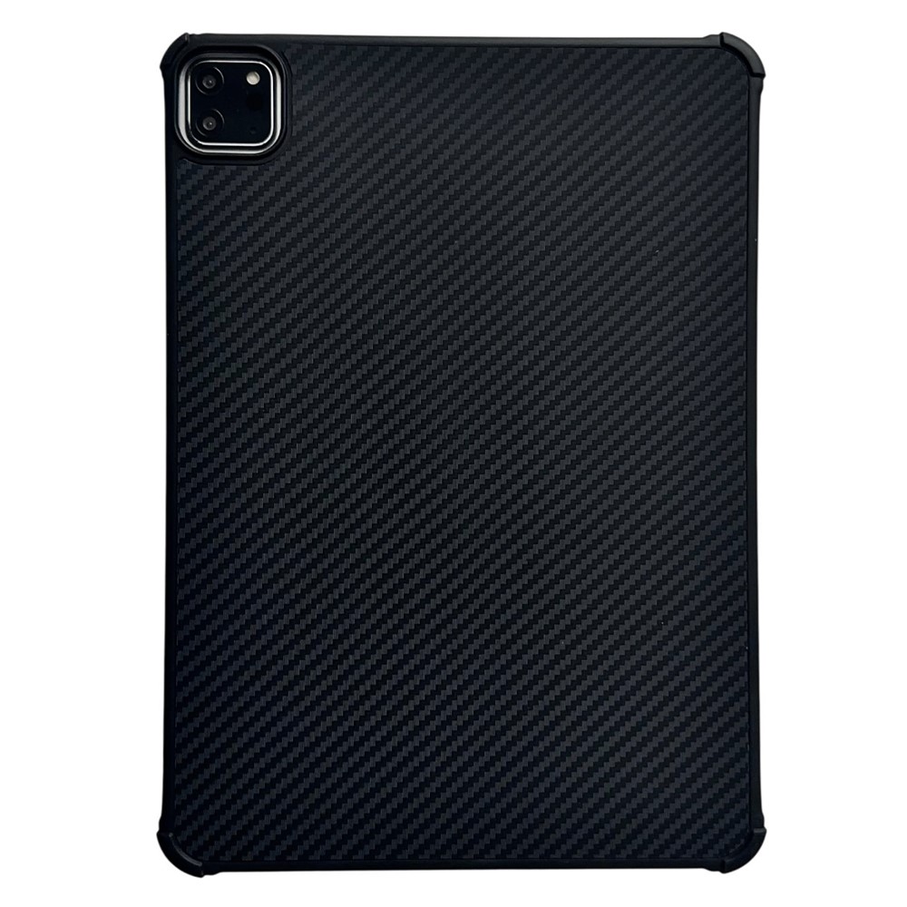 Magnetic Tablet Case For iPad Pro 11 (2022) / (2021) / (2020) / (2018) Borderless Carbon Fiber Acrylic Cover - Black