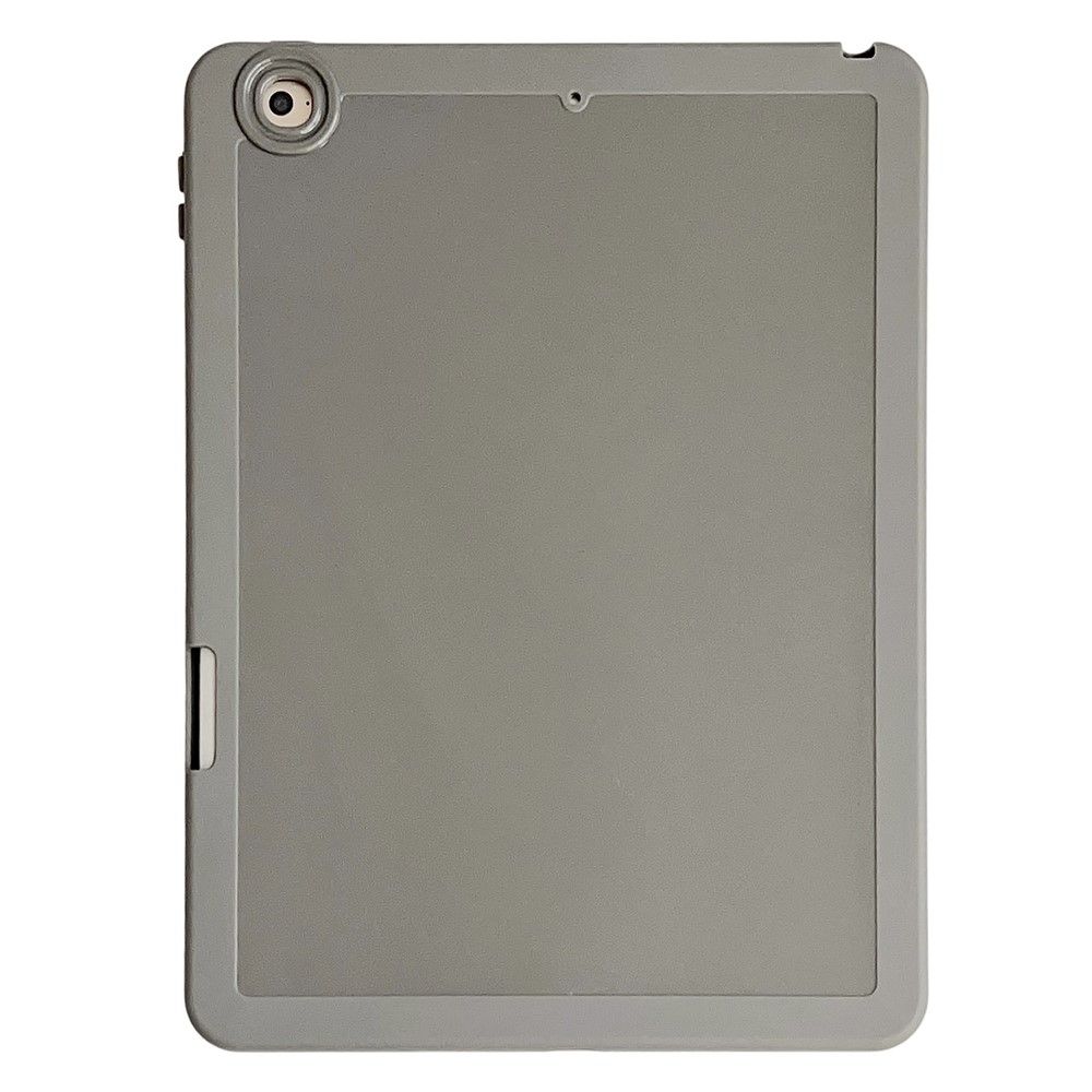 Tablet Case For iPad 9.7-inch (2018)  /  (2017)  /  Air 2 Shockproof Soft TPU Cover with Pencil Holder - Grey