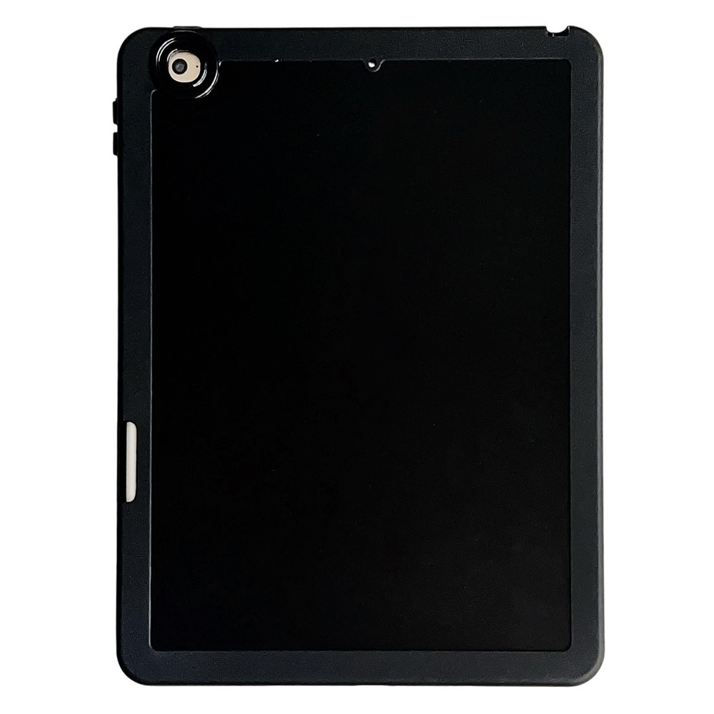 Tablet Case For iPad 9.7-inch (2018) / (2017) / Air 2 Shockproof Soft TPU Cover with Pencil Holder - Black