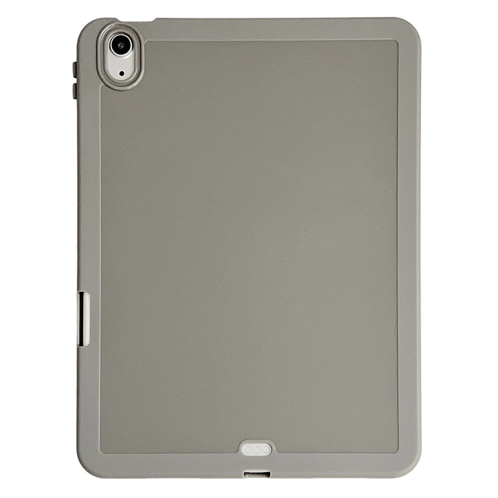 For iPad Air 11 (2025)  /  (2024) Case Shockproof Soft TPU Tablet Cover with Pencil Holder - Grey