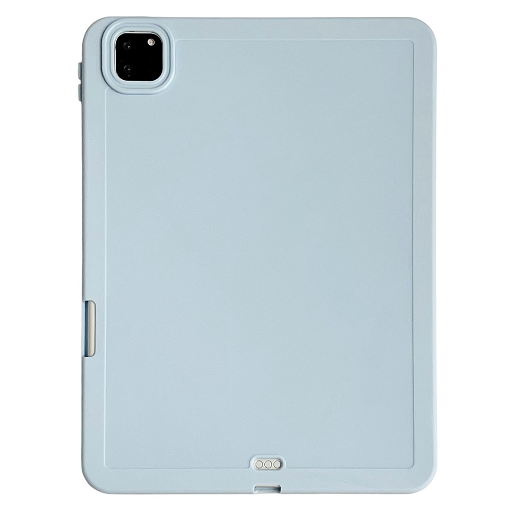 Tablet Case For iPad Pro 11 (2022) / (2021) / (2020) Shockproof Soft TPU Cover with Pencil Holder - Blue