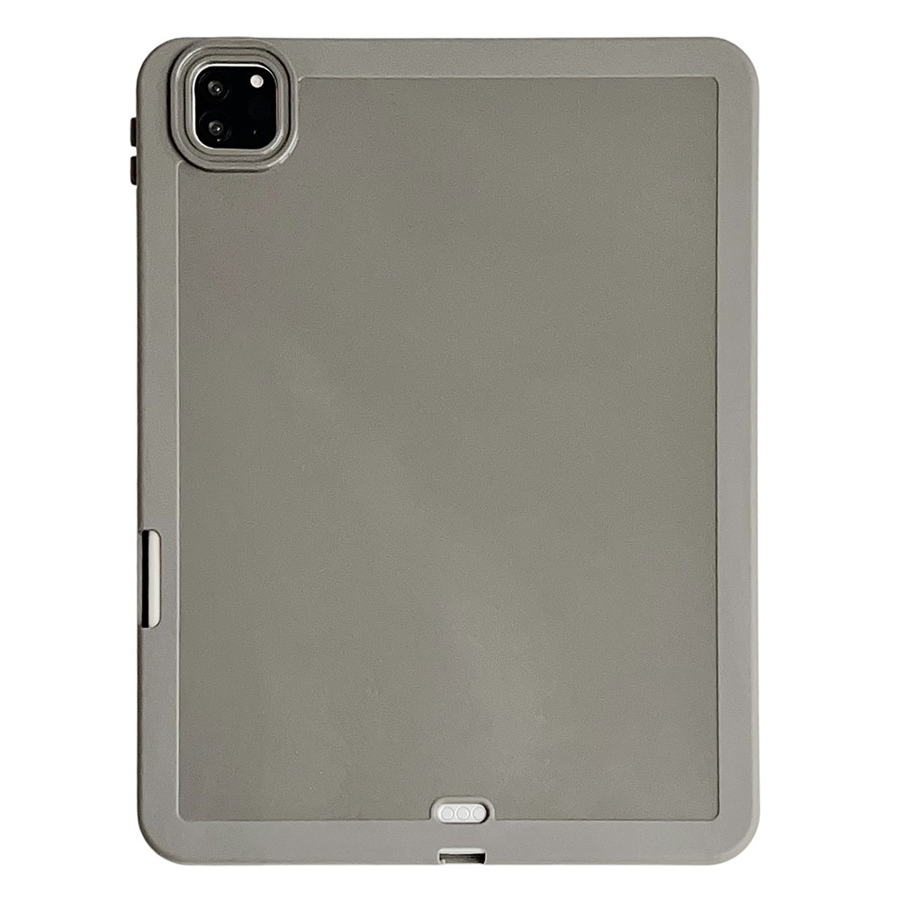 Tablet Case For iPad Pro 11 (2022) / (2021) / (2020) Shockproof Soft TPU Cover with Pencil Holder - Grey