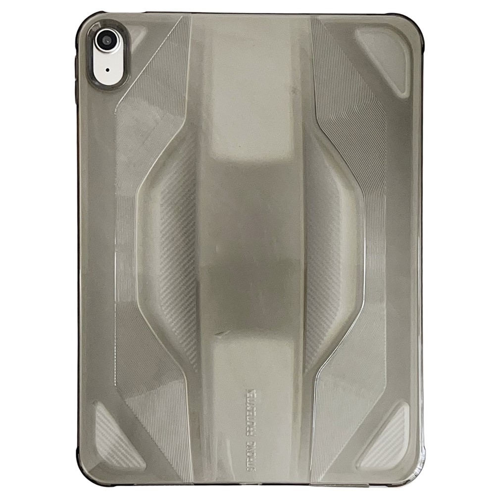 For iPad mini (2024) / (2021) Case Anti Drop Clear TPU Tablet Cover - Transparent Black