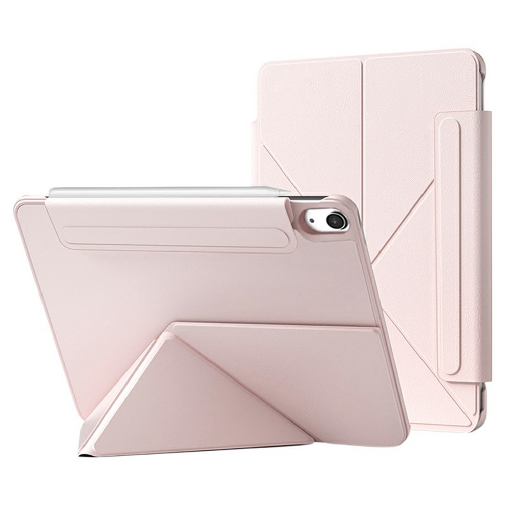 For iPad Air 11 (2025) / (2024) Case Double-Sided Magnetic Closure Leather Smart Tablet Cover - Pink