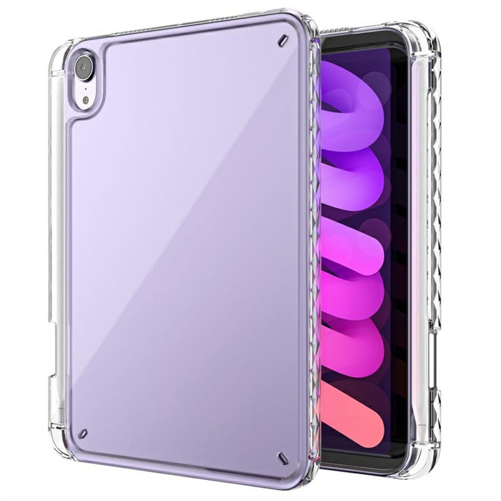 For iPad mini (2024) / (2021) Case Corner Protection Clear Acrylic + TPU Tablet Cover