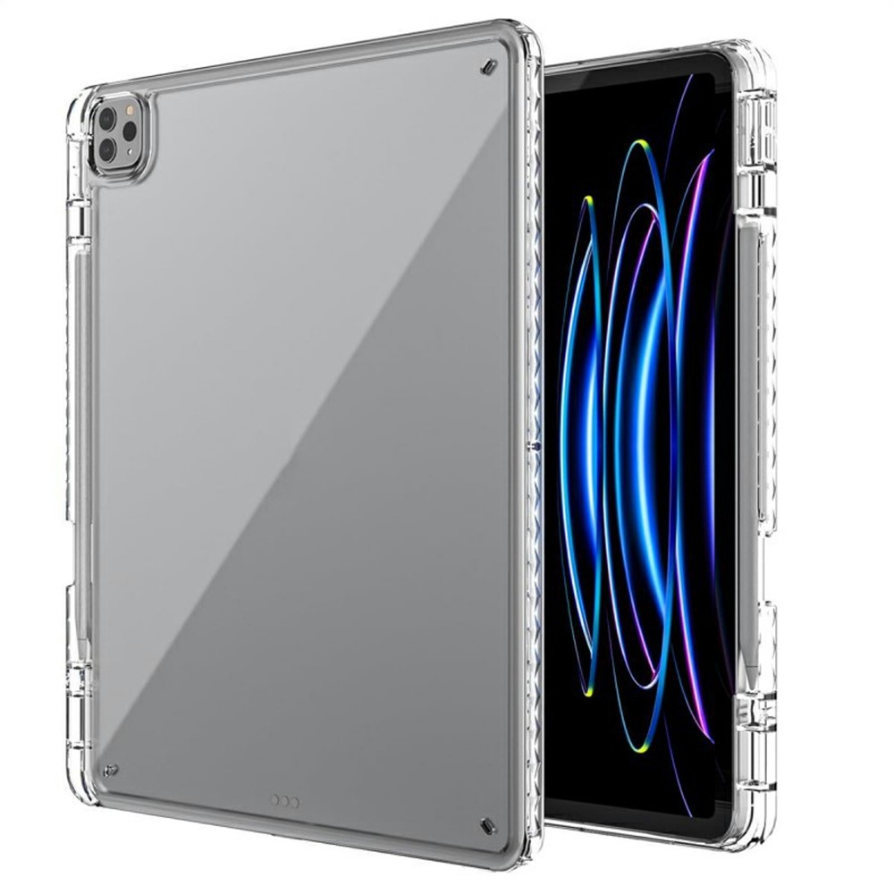 Tablet Case For iPad Pro 11 (2022) / (2021) / (2020) / (2018) , Corner Protection Clear Acrylic + TPU Cover