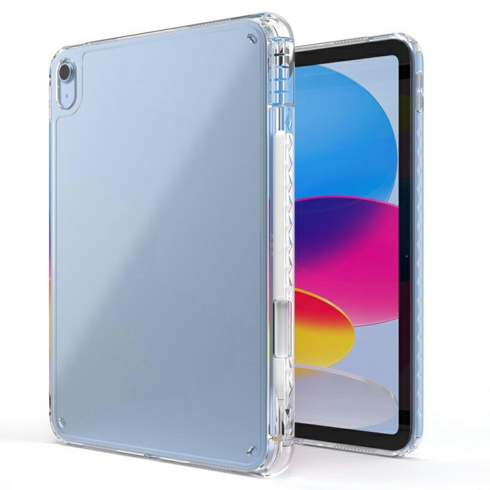 For iPad (2025) / iPad 10.9 (2022) Case Corner Protection Clear Acrylic + TPU Tablet Cover