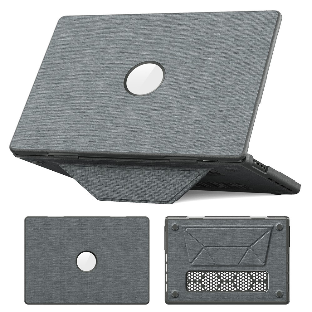 Kickstand Case for MacBook Pro 16 inch (2026) A3429 A3428 / (2025) A3186 A3403 / (2024) A2991 / (2023) A2780 / (2021) A2485 Laptop Cover - Grey