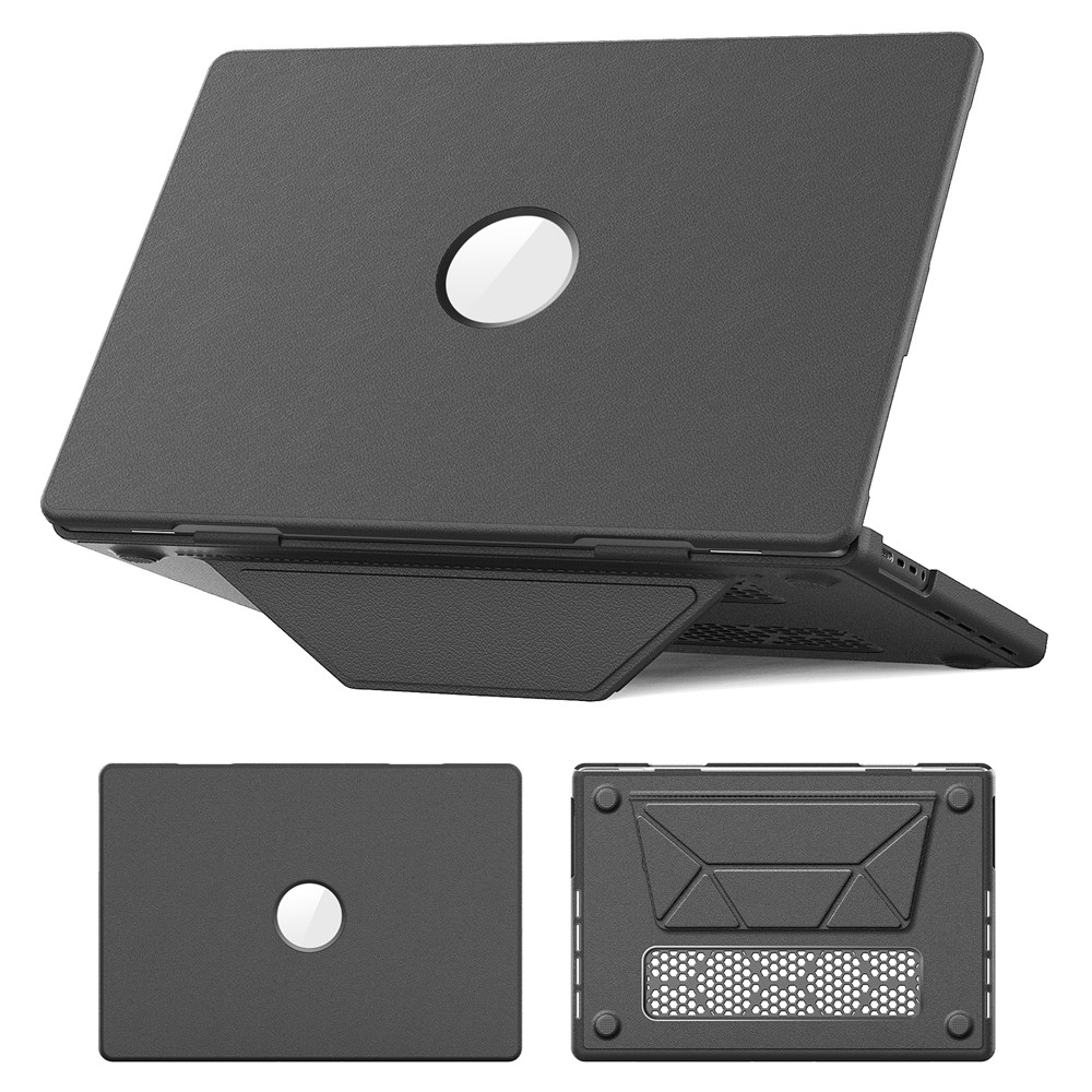 Laptop Case for MacBook Pro 16 inch (2026) A3429 A3428 / (2025) A3186 A3403 / (2024) A2991 / (2023) A2780 / (2021) A2485 Notebook Kickstand Cover - Grey