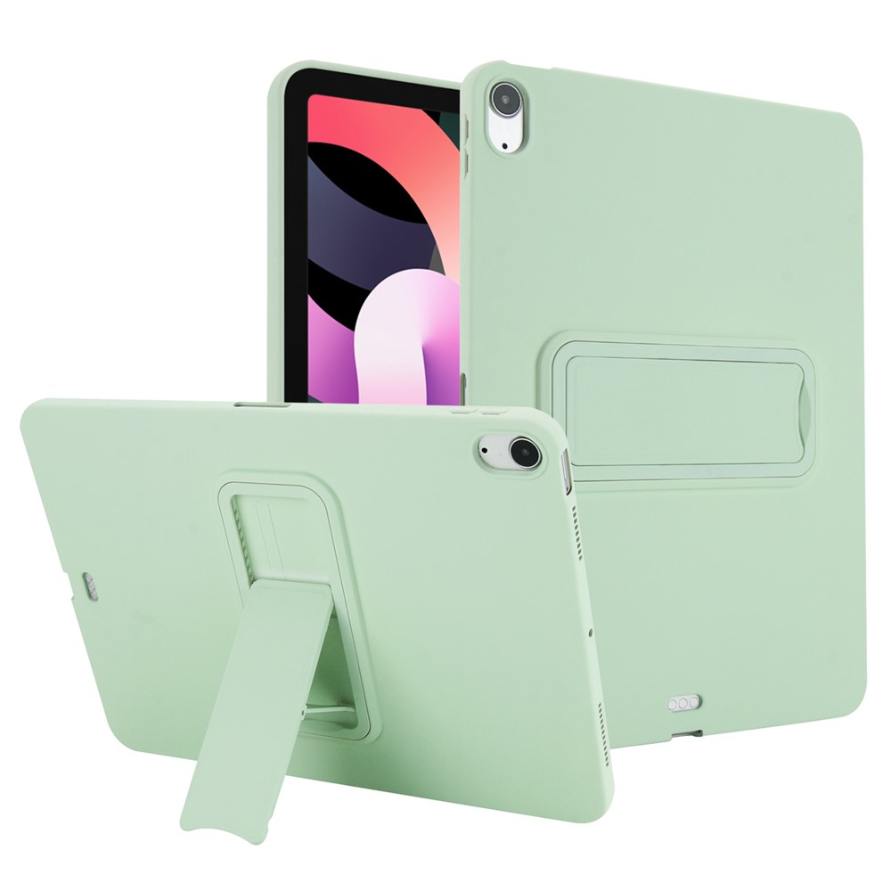 Kickstand Tablet Case for iPad Air 11 (2025) / (2024) / iPad Air (2022) / (2020) / iPad Pro 11-inch (2018) TPU + PC Skin-Friendly Cover - Mint Green