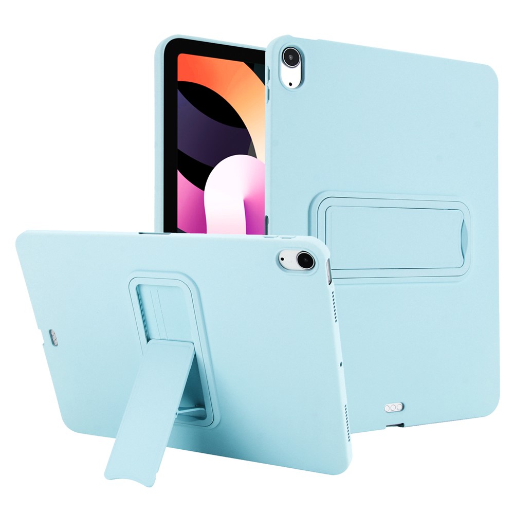 Kickstand Tablet Case for iPad Air 11 (2025) / (2024) / iPad Air (2022) / (2020) / iPad Pro 11-inch (2018) TPU + PC Skin-Friendly Cover - Baby Blue
