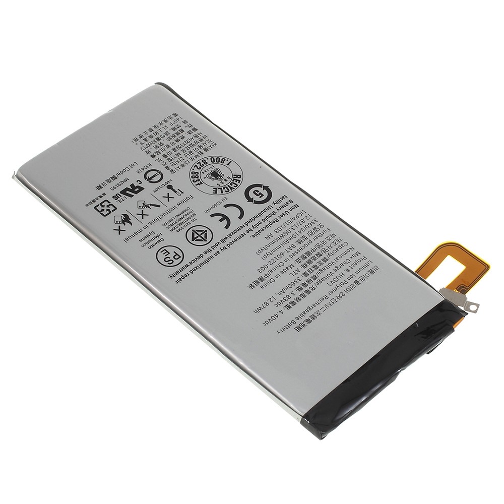 For BlackBerry Priv 3.83V 3360mAh Li-ion Polymer Battery Part (Encode: BAT-60122-00) (without Logo)-4