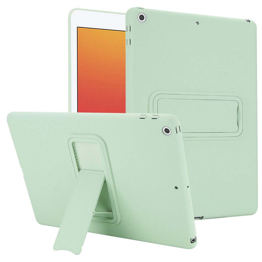 Kickstand Tablet Case for iPad 10.2 (2021) / (2020) / (2019) TPU + PC Skin-Friendly Protective Cover - Mint Green