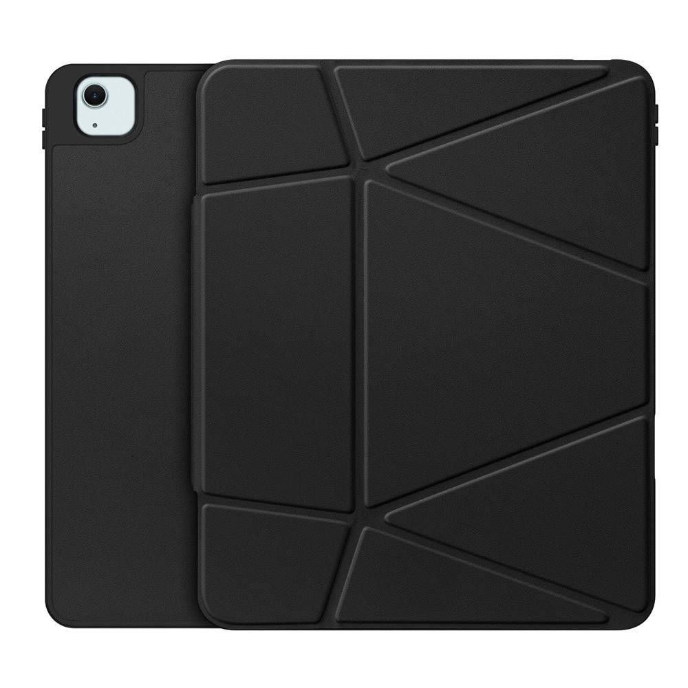 DUX DUCIS Vers Series Tablet Case for iPad Air 13 (2025) / (2024) / iPad Pro 12.9 (2022) / (2021) / (2020) / (2018) Stand Leather Cover - Black