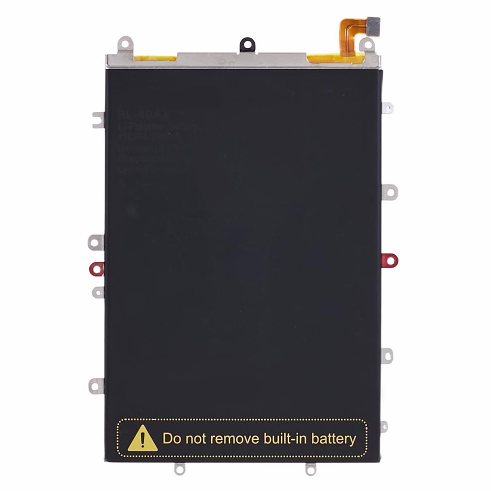 For Infinix Hot Note 3.80V 4000mAh Li-ion Polymer Battery Assembly Part (Encode: BL-40AX) (without Logo)-1