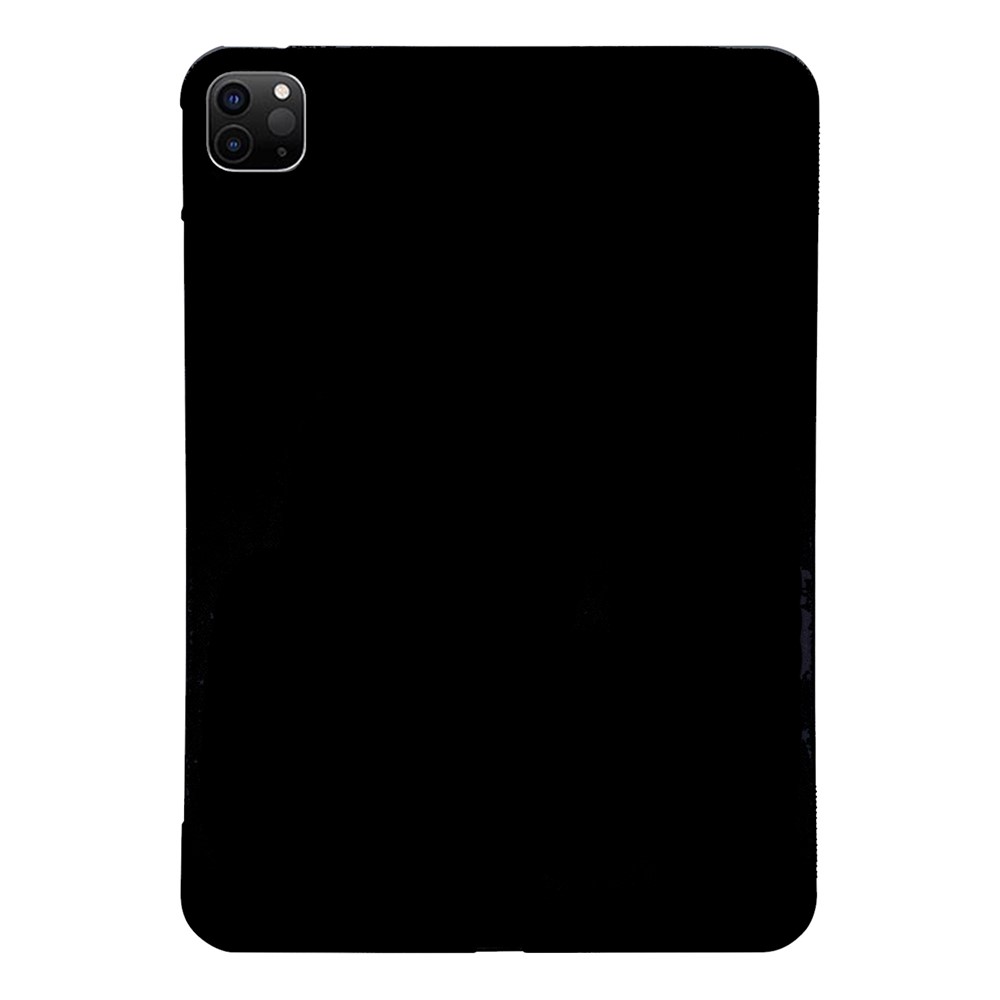 Tablet Case For iPad Air 13 (2025) / (2024) / iPad Pro 13 (2025) / (2024) / iPad Pro 12.9 (2022) / (2021) / (2020) / (2018) , Slim Matte TPU Protective Cover - Black