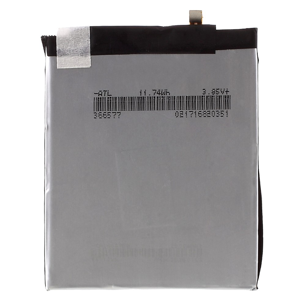 3.82V 3000mAh Rechargeable Battery HE316 for Nokia 6 (2017), Cell Phone Replacement Battery (Without Logo)-2