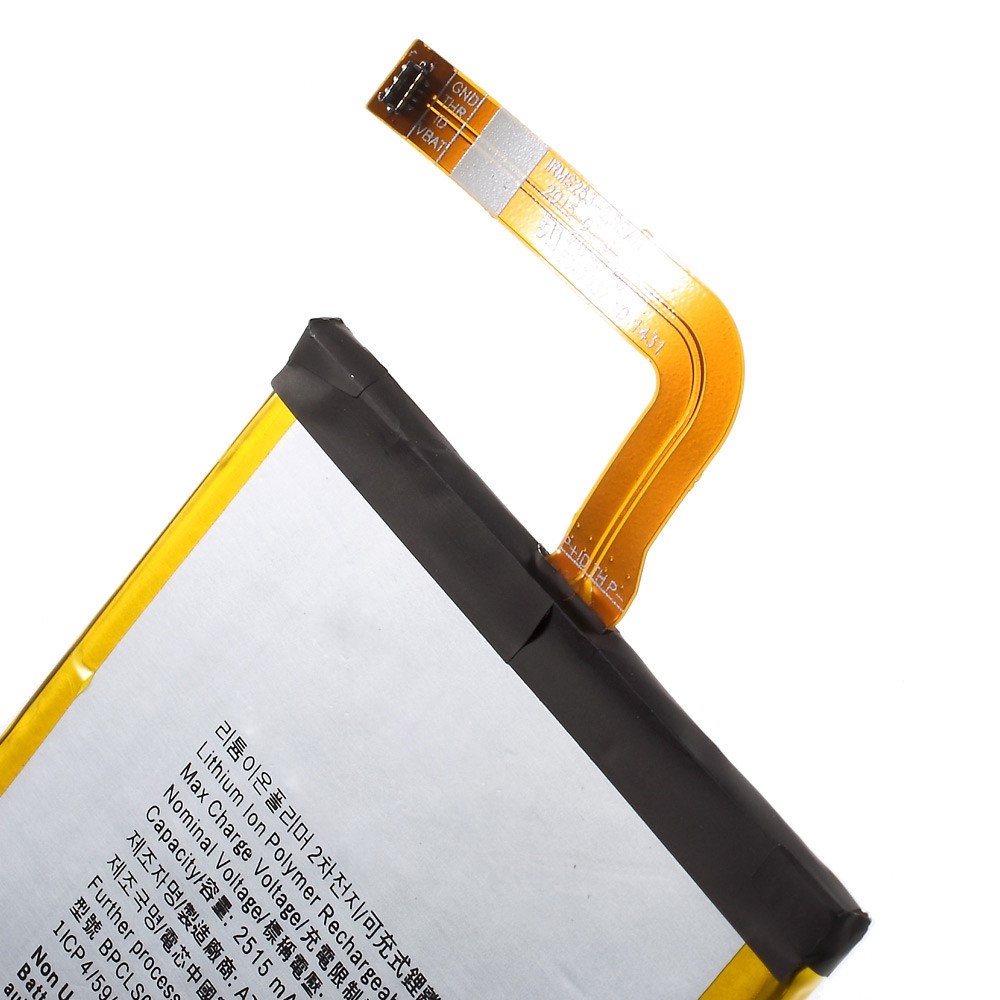 Per BlackBerry Q20 3.80V 2515mah Li-ion Polymer Battery Assembly Parte (encode: BPCLS00001B) (senza Logo)