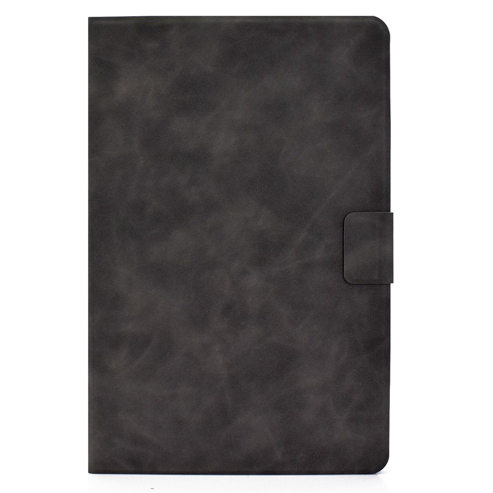 Pour Samsung Galaxy Tab S7 SM-T870 / T875 / S8 SM-X700 / X706 Cas de Veau en Cuir Texturé Case de Conduite D'amortisseur de Cartes D'amortisseur Shell Bien Protégé - Gris