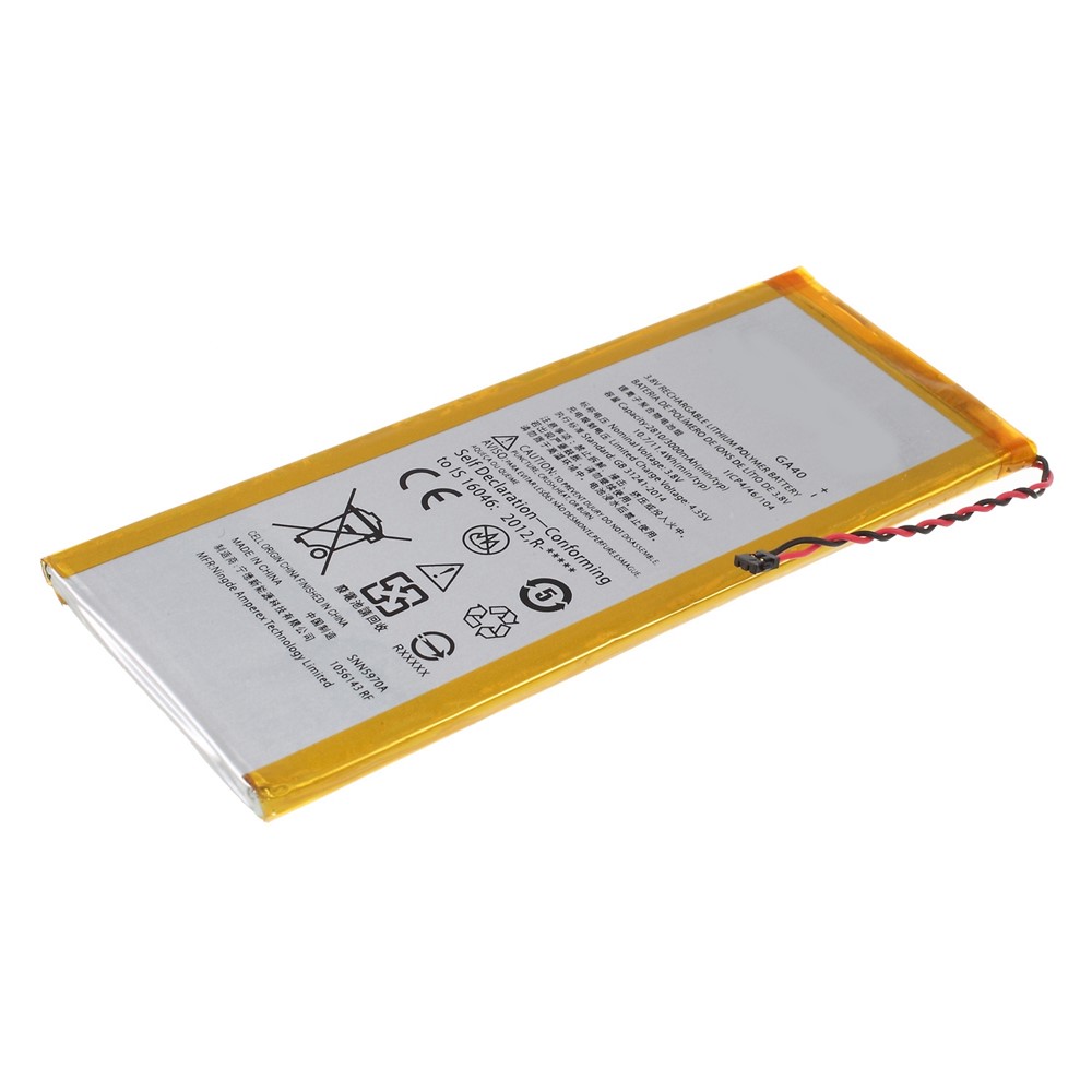 3.8V 3000mAh Battery for Motorola Moto G4 / G4 Plus Assembly Battery GA40 Replacement Part (Without Logo)-3
