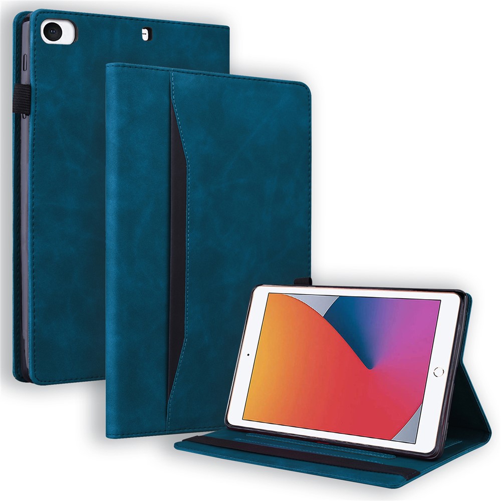 Tablet Case For iPad mini (2019) 7.9 inch / mini 4 / mini 3 / Mini 2 / Mini Card Slot PU Leather Stand Tablet Cover - Blue