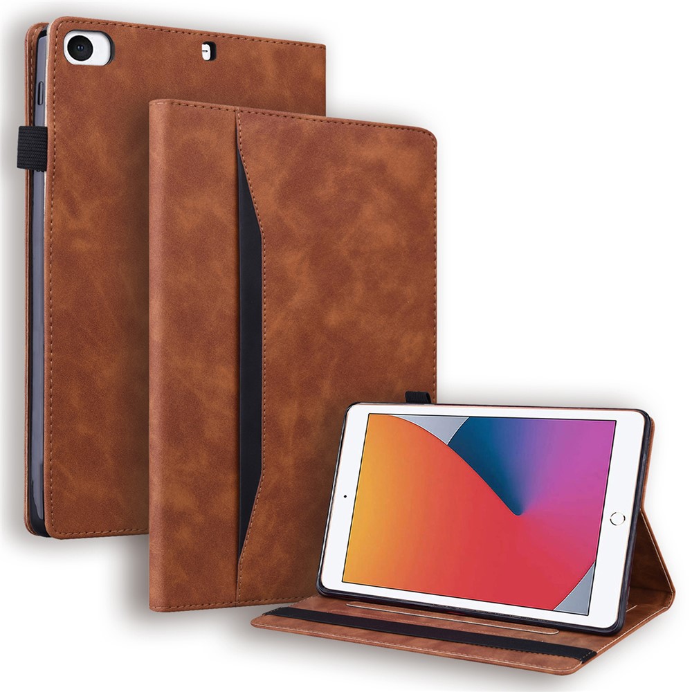 Tablet Case For iPad mini (2019) 7.9 inch / mini 4 / mini 3 / Mini 2 / Mini Card Slot PU Leather Stand Tablet Cover - Brown