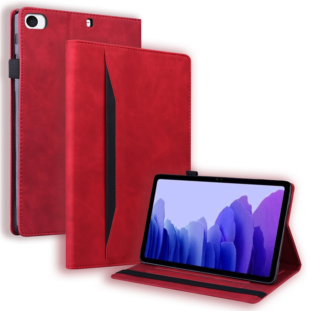 Tablet Case For iPad mini (2019) 7.9 inch  /  mini 4  / mini 3  /  Mini 2  /  Mini Card Slot PU Leather Stand Tablet Cover - Red