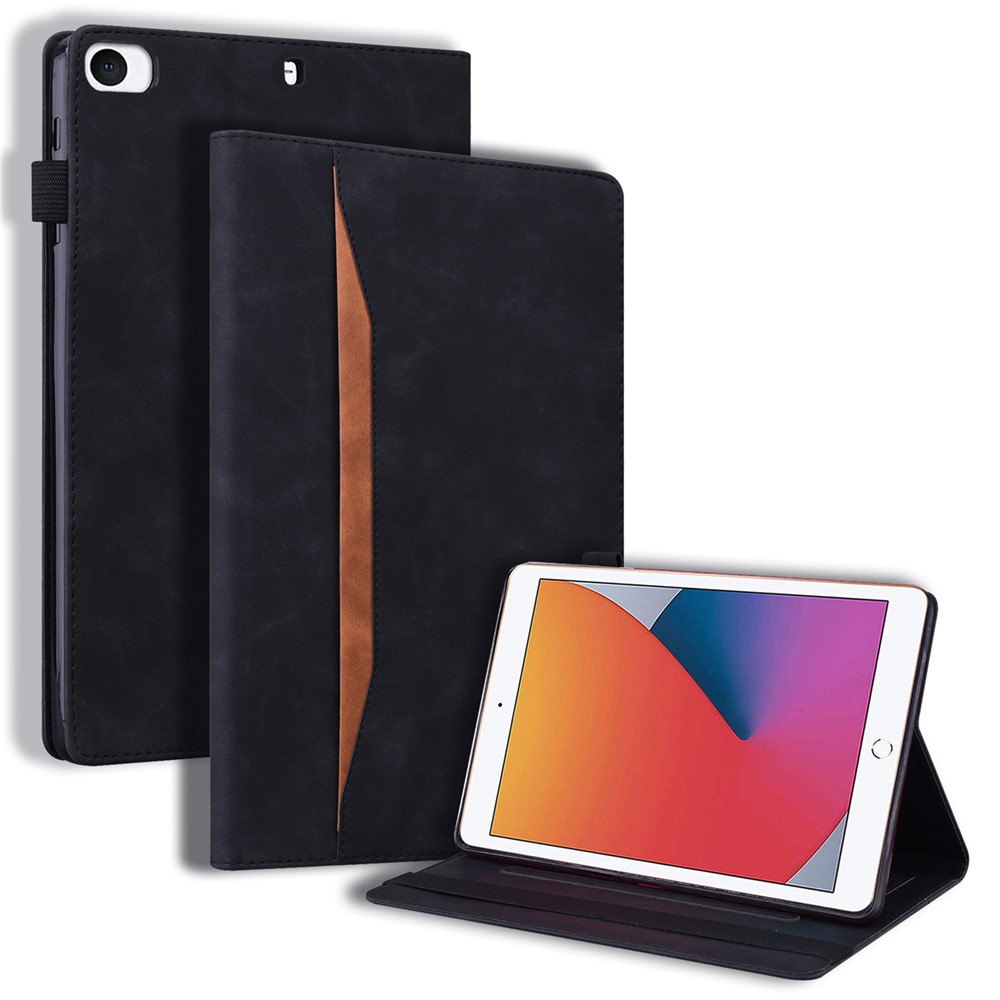 Tablet Case For iPad mini (2019) 7.9 inch / mini 4 / mini 3 / Mini 2 / Mini Card Slot PU Leather Stand Tablet Cover - Black