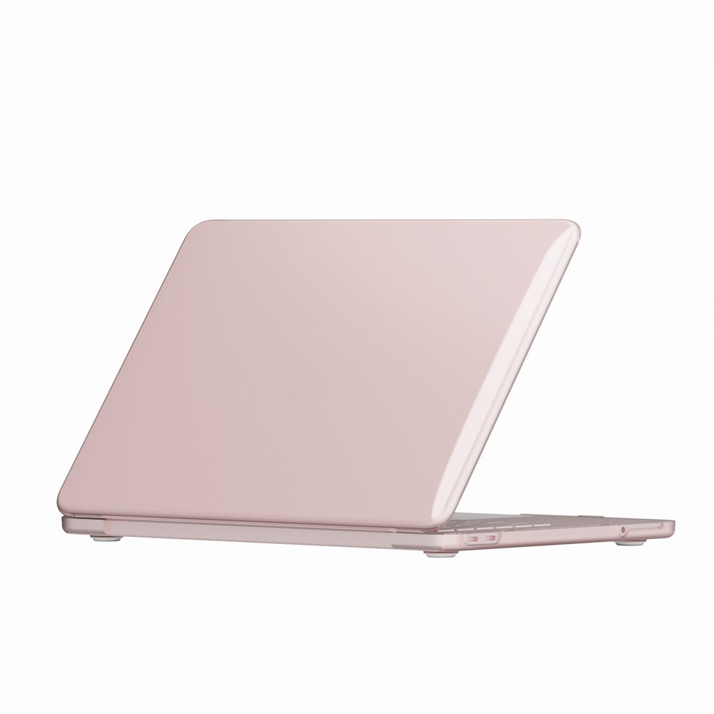 For MacBook Neo 13 inch (2026) A3404 Crystal Clear Case Hard PC Computer Protective Cover - Pink