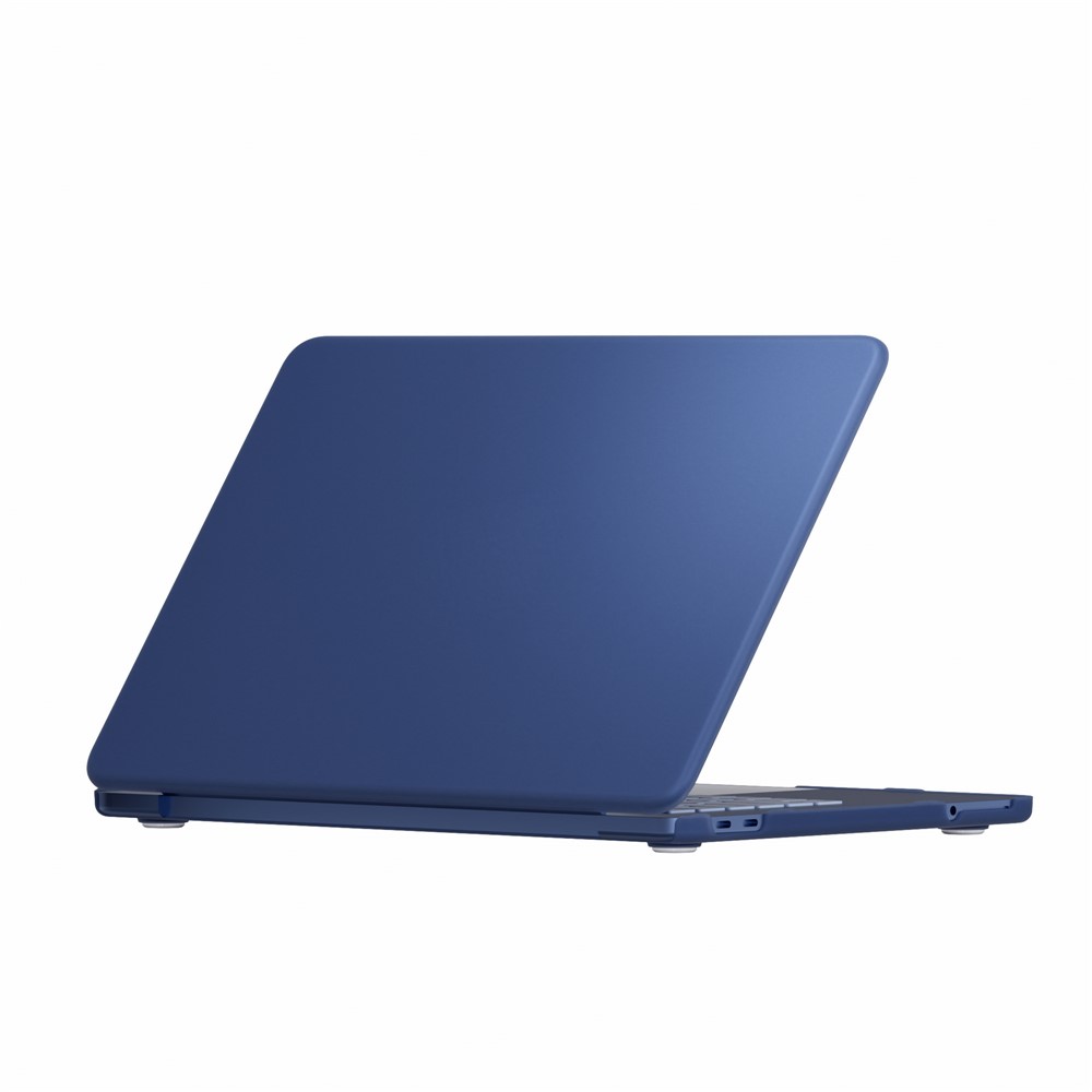 For MacBook Neo 13 inch (2026) A3404 Matte Case Hard PC Laptop Cover - Dark Blue