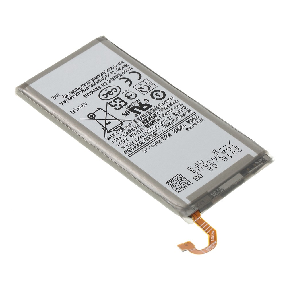 For Samsung Galaxy A8 (2018) 3.85V 3000mAh Rechargeable Li-ion Polymer Battery Replacement Part (Encode: EB-BA530ABE) (without Logo)-3