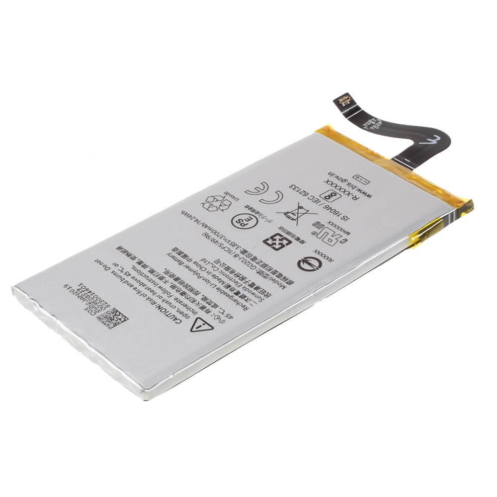 For Google Pixel 4 XL 3.85V 3700mAh Li-ion Polymer Battery Replacement Part (Encode: G020J-B) (without Logo)-3