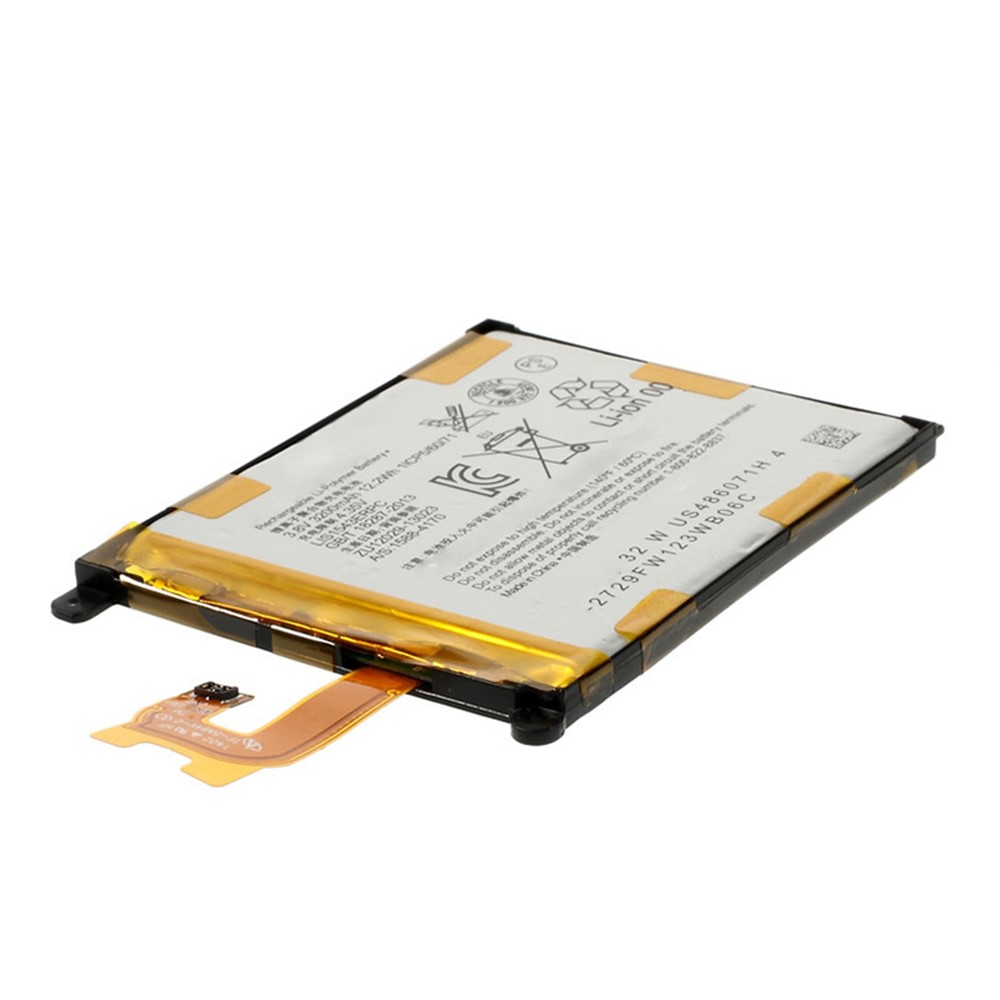 For Sony Xperia Z2 3.80V 3200mAh Rechargeable Li-Polymer Battery (Encode: LIS1543ERPC) (without Logo)-2
