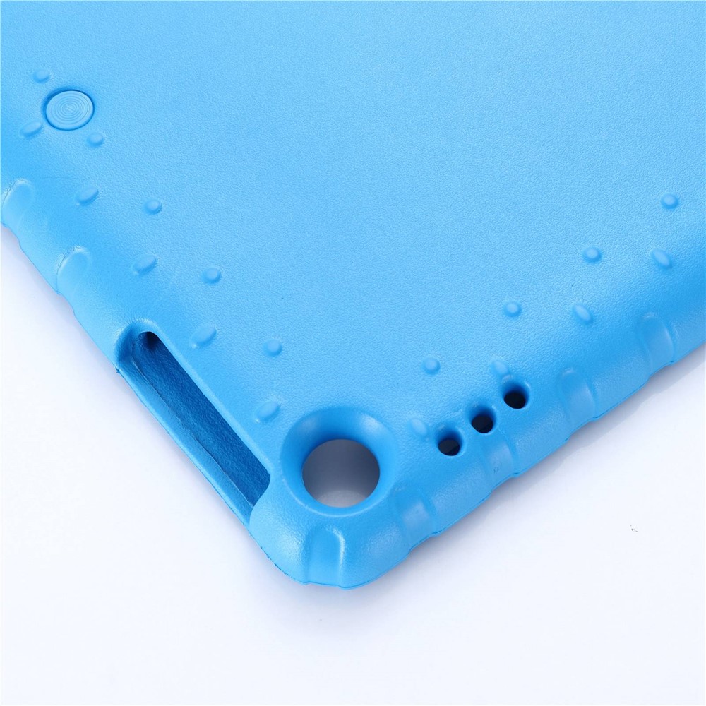 For Lenovo Tab M10 (Gen 3) Handle Kickstand Protective Case Kids-Friendly EVA Shockproof Cover - Blue-8